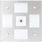 Sea-Dog Square LED Mirror Light w/On/Off Dimmer - White &amp; Blue 401840-3 - alternate 2
